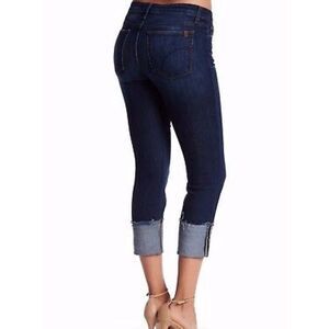 JOE'S FLAWLESS CUFF CROP MIDRISE SKINNY JEAN